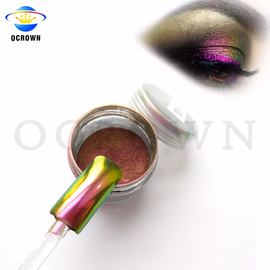 Offre spéciale caméléon Pigment nacré couleur changeante fard à paupières poudre miroitant Pigment